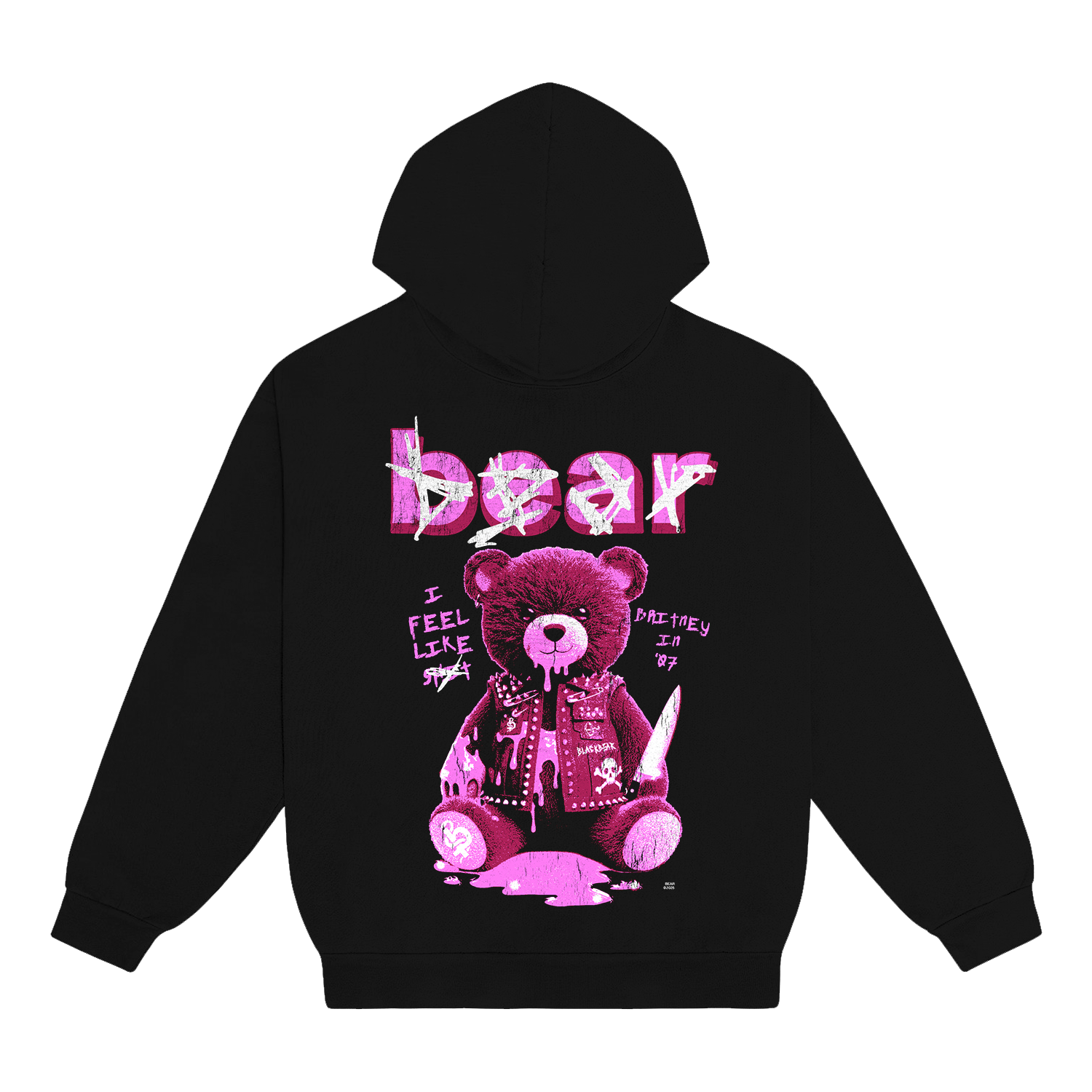 i feel like britney in 07 hoodie