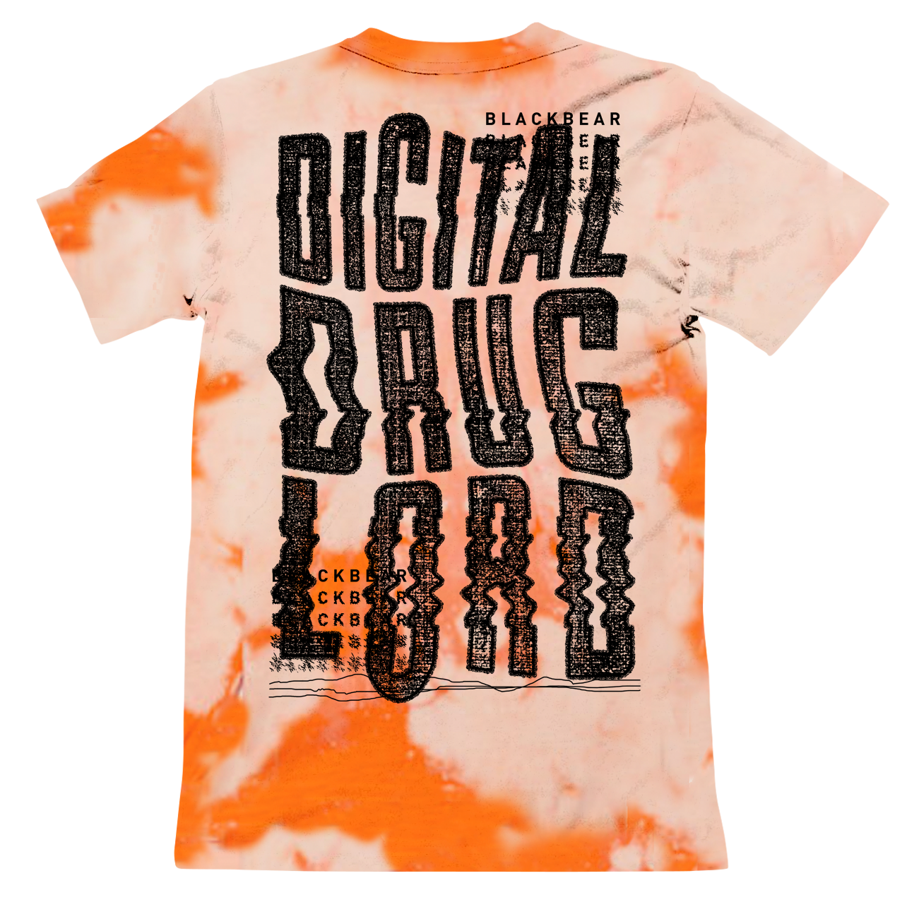 Digital Druglord Warped Dye Tee