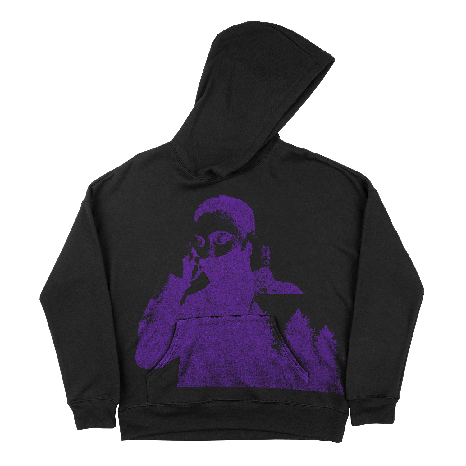 U LOVE U HOODIE - PURPLE